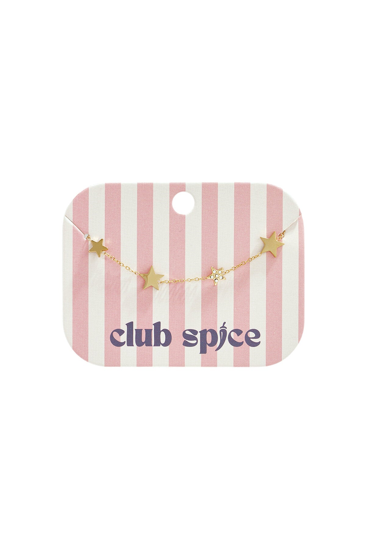 Elegant 14K Gold Plated Star Charm Bracelet
