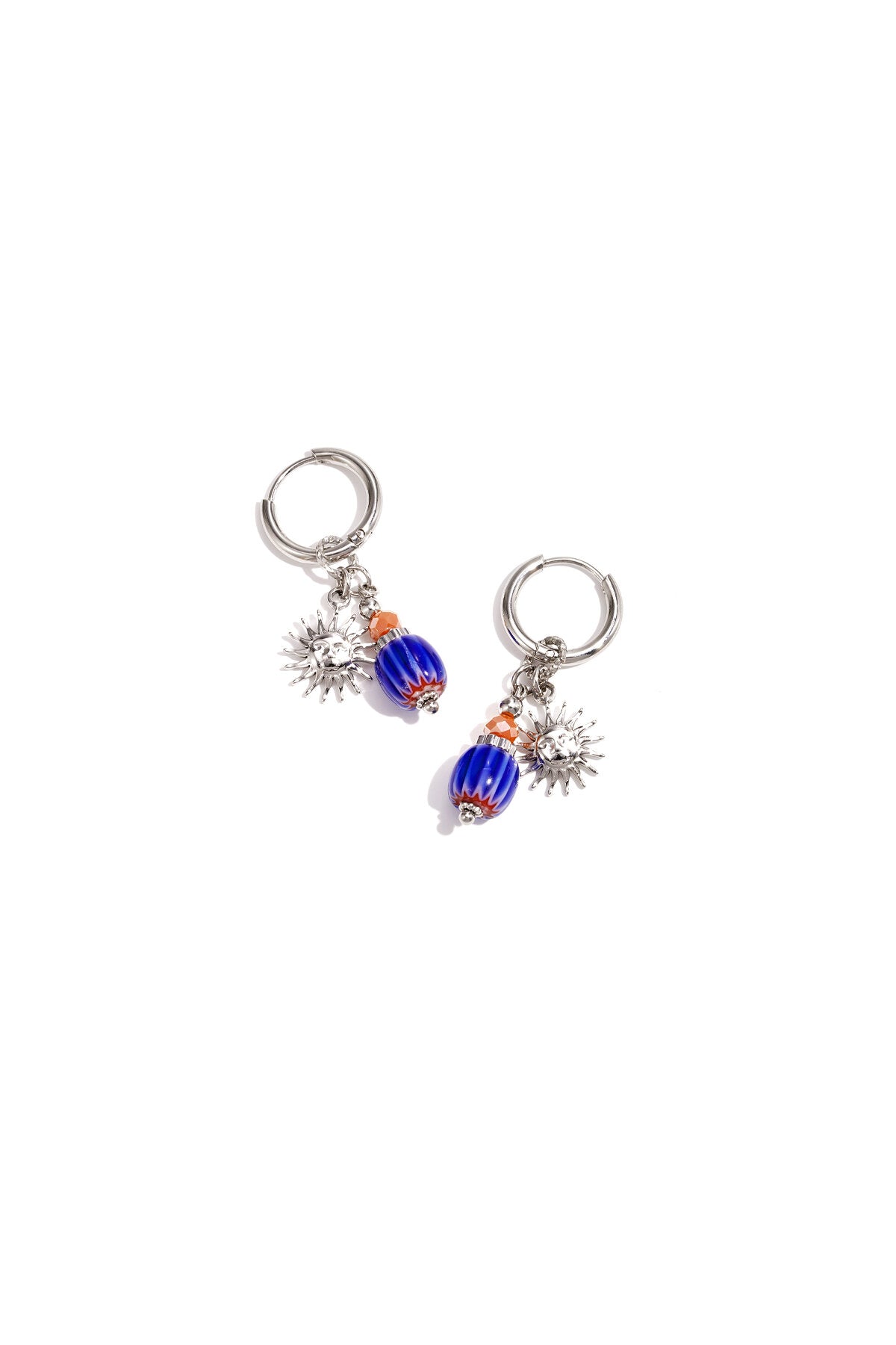 Sun Happy Charm earrings