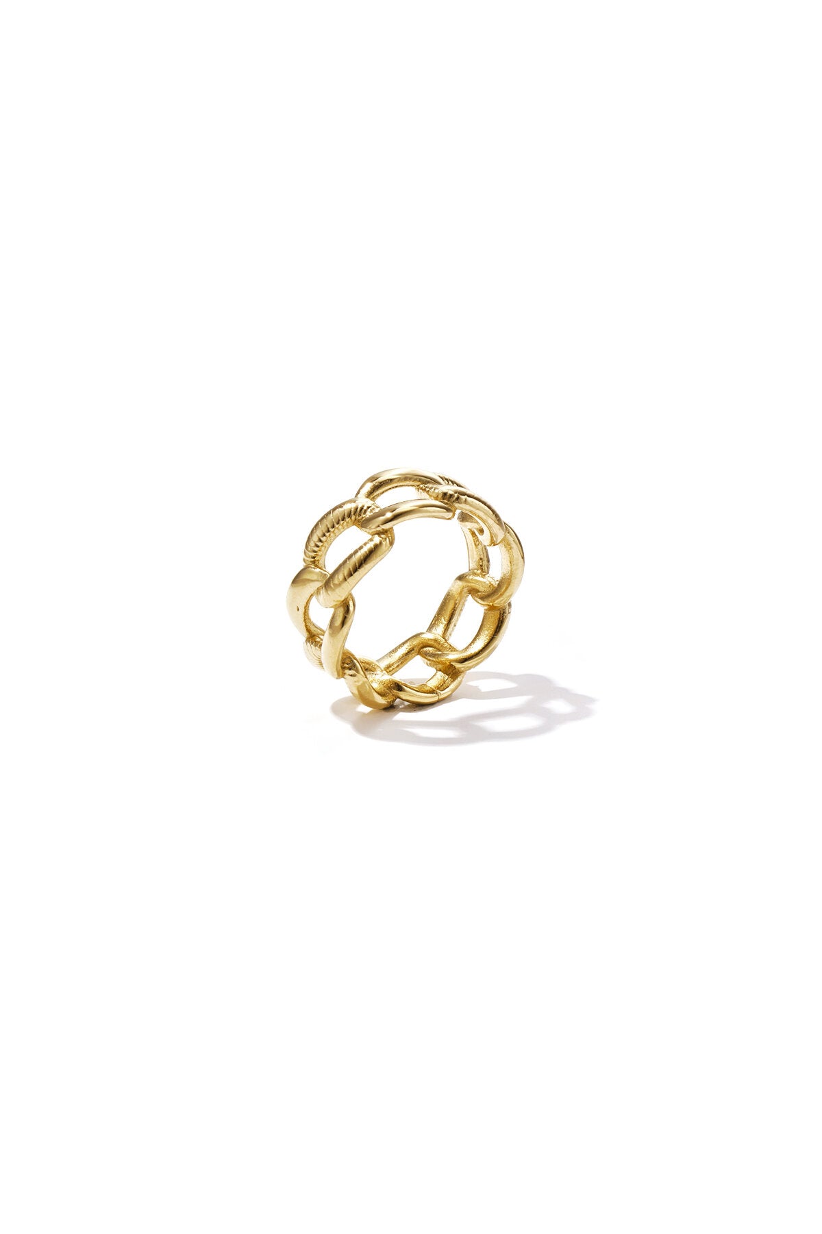 Ring with large links