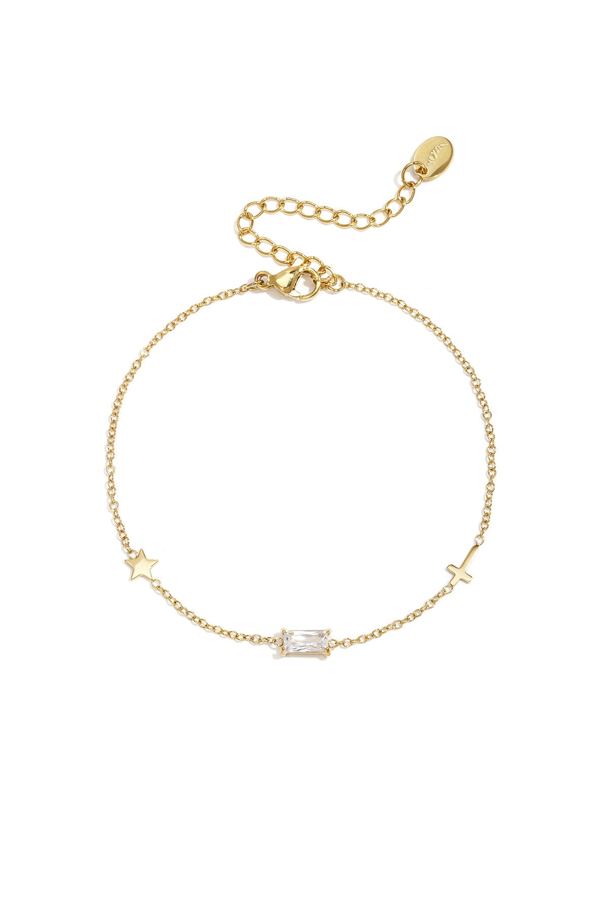 Stainless Steel Charm Bracelets Star Casual Daily Simple Series Women's jewelry