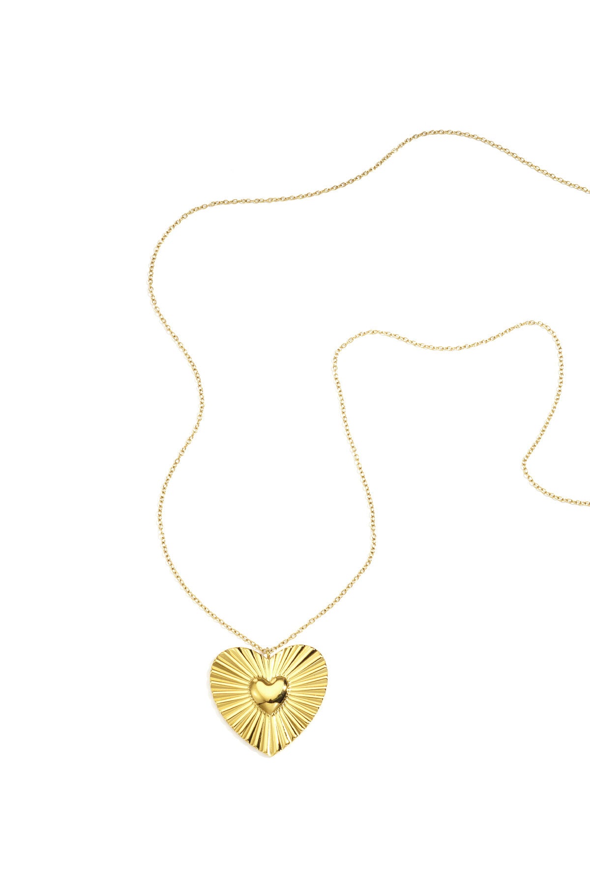 Stainless Steel Pendant necklaces Heart Casual Daily Simple Series Women's jewelry