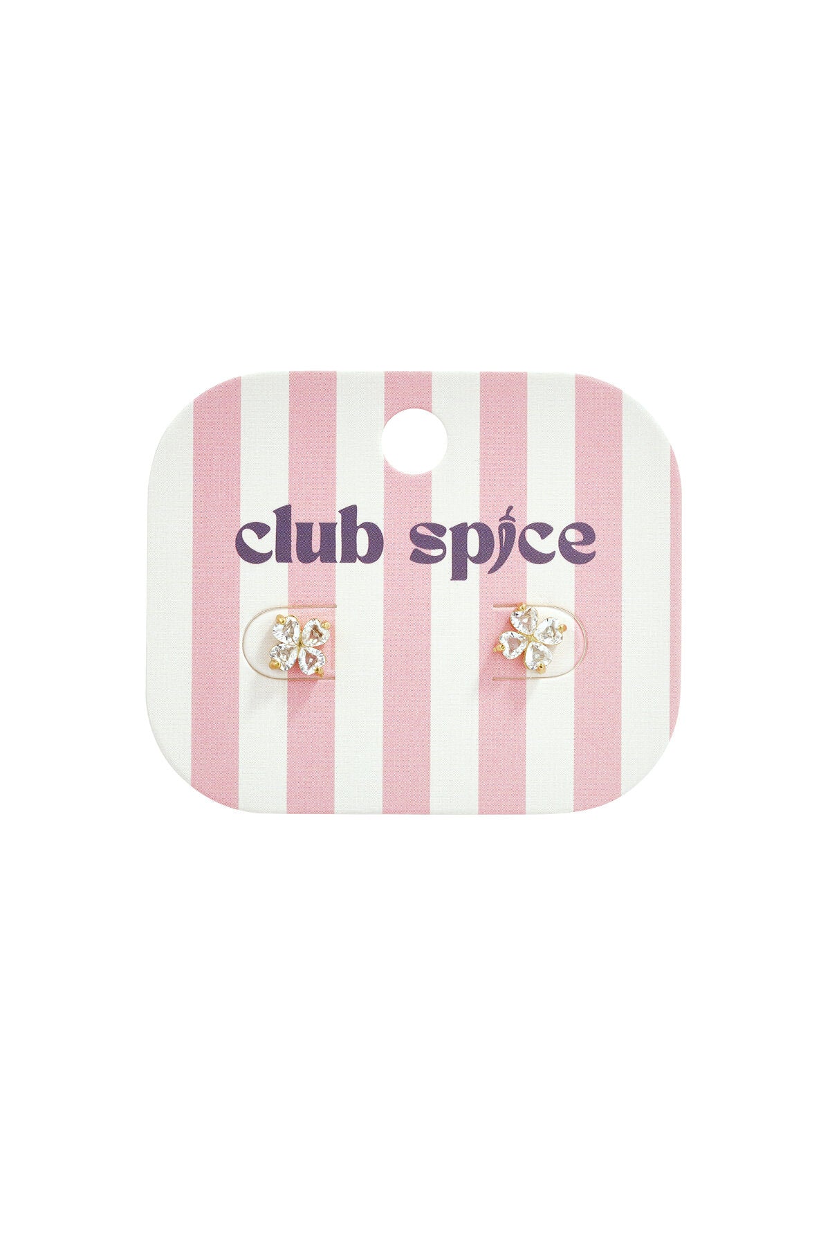 Clover stud earrings