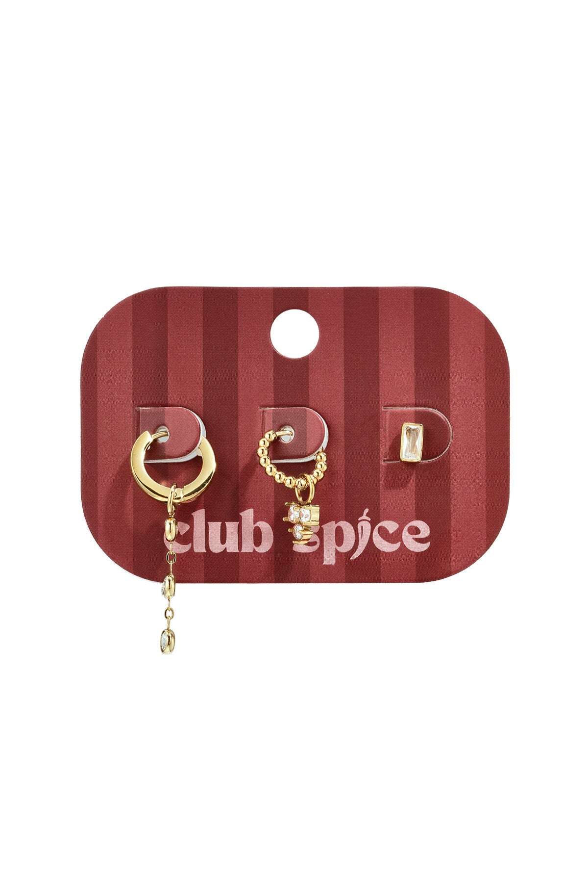 Roestvrijstalen oorbellen setjes Circle Simple Daily Simple serie dames sieraden