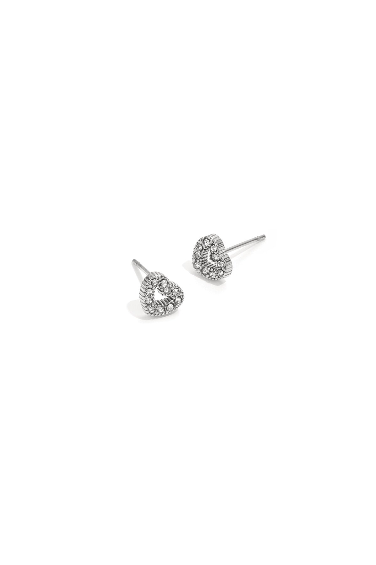 Decorated heart-shaped buttons