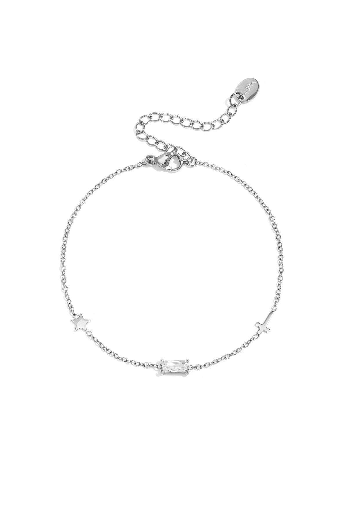 Stainless Steel Charm Bracelets Star Casual Daily Simple Series Women's jewelry