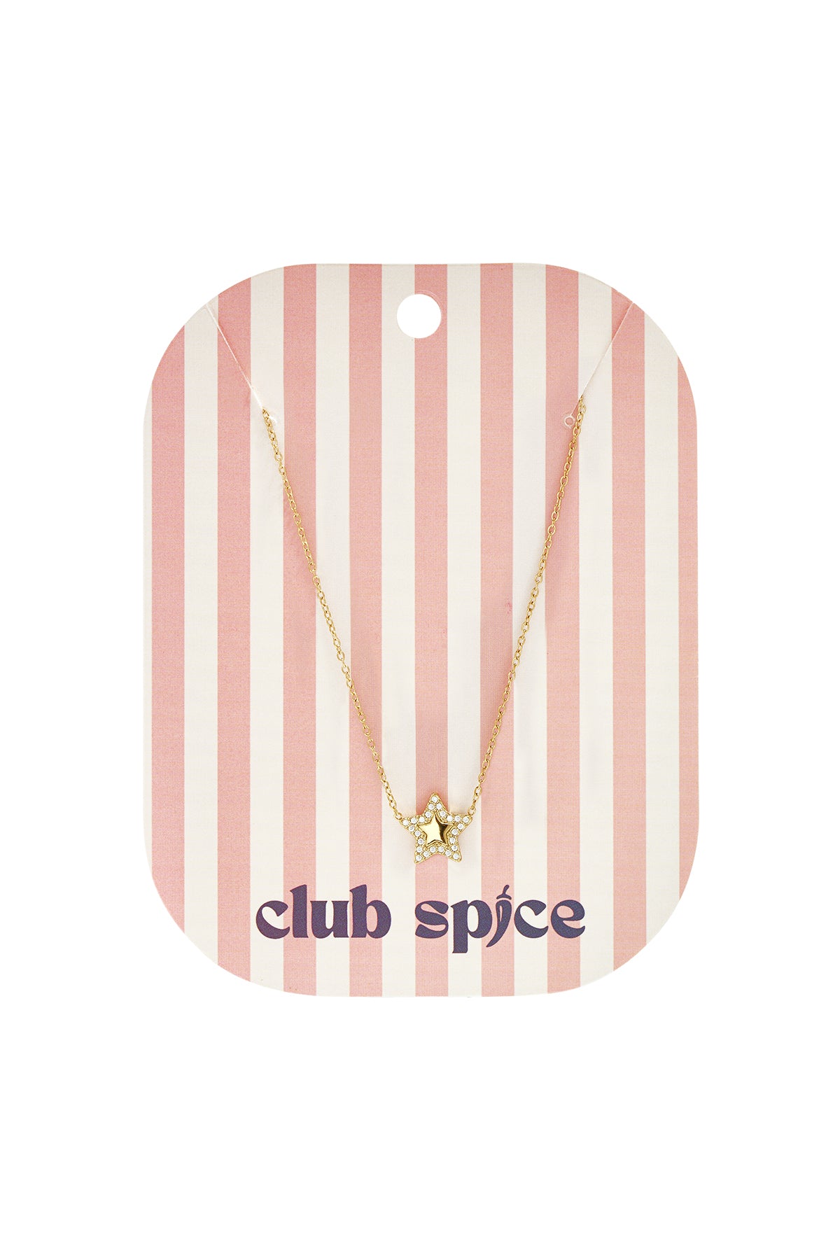 Roestvrijstalen hangerkettingen Star Simple Daily Simple Series Damessieraden